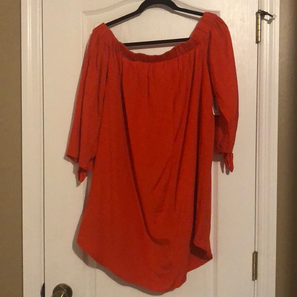 Off the shoulder dress